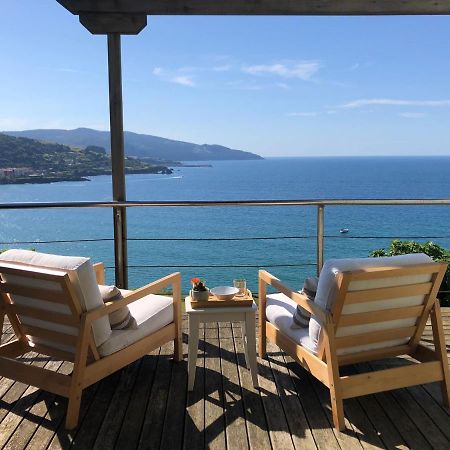 Вилла Adosado En La Costa Con Excelentes Vistas Al Estuario De Urdaibai Мундака Экстерьер фото